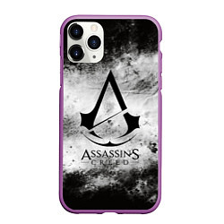 Чехол iPhone 11 Pro матовый Assassin’s Creed, цвет: 3D-фиолетовый