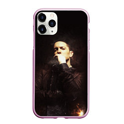 Чехол iPhone 11 Pro матовый EMINEM, цвет: 3D-розовый