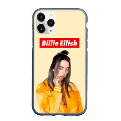 Чехол iPhone 11 Pro матовый BILLIE EILISH, цвет: 3D-серый