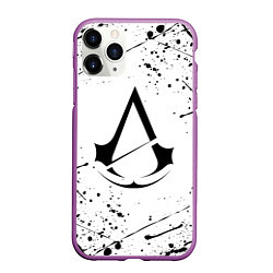 Чехол iPhone 11 Pro матовый ASSASSINS CREED, цвет: 3D-фиолетовый