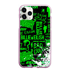 Чехол iPhone 11 Pro матовый BILLIE EILISH, цвет: 3D-розовый