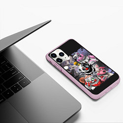 Чехол iPhone 11 Pro матовый Five Nights at Freddy, цвет: 3D-розовый — фото 2