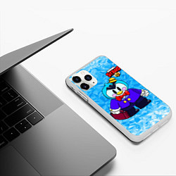 Чехол iPhone 11 Pro матовый BRAWL STARS MRP, цвет: 3D-белый — фото 2