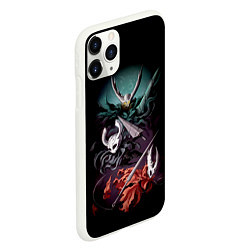 Чехол iPhone 11 Pro матовый Hollow Knight, цвет: 3D-белый — фото 2