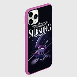 Чехол iPhone 11 Pro матовый Hollow Knight, цвет: 3D-фиолетовый — фото 2