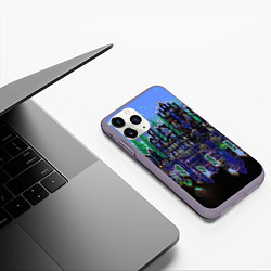 Чехол iPhone 11 Pro матовый TERRARIA, цвет: 3D-серый — фото 2