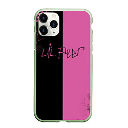 Чехол iPhone 11 Pro матовый LIL PEEP, цвет: 3D-салатовый