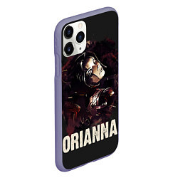 Чехол iPhone 11 Pro матовый Orianna, цвет: 3D-серый — фото 2