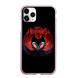 Чехол iPhone 11 Pro матовый Hollow Knight, цвет: 3D-розовый