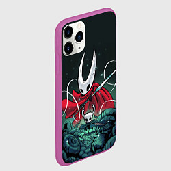 Чехол iPhone 11 Pro матовый Hollow Knight, цвет: 3D-фиолетовый — фото 2