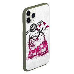 Чехол iPhone 11 Pro матовый Three days grace, цвет: 3D-темно-зеленый — фото 2