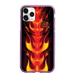 Чехол iPhone 11 Pro матовый League of Legends, цвет: 3D-фиолетовый