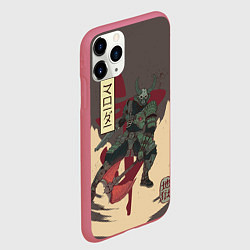 Чехол iPhone 11 Pro матовый Marauder, цвет: 3D-малиновый — фото 2