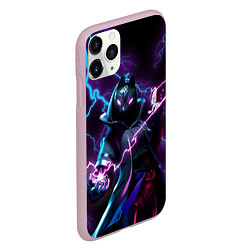 Чехол iPhone 11 Pro матовый FORTNITE, цвет: 3D-розовый — фото 2