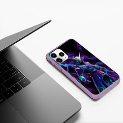 Чехол iPhone 11 Pro матовый FORTNITE, цвет: 3D-сиреневый — фото 2