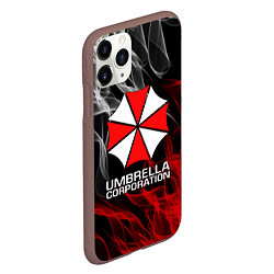 Чехол iPhone 11 Pro матовый UMBRELLA CORP, цвет: 3D-коричневый — фото 2