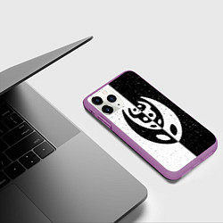 Чехол iPhone 11 Pro матовый Hollow Knight, цвет: 3D-фиолетовый — фото 2