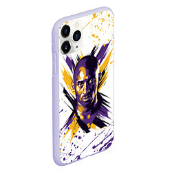 Чехол iPhone 11 Pro матовый KOBE BRYANT, цвет: 3D-светло-сиреневый — фото 2