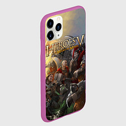 Чехол iPhone 11 Pro матовый Heroes of Might and Magic, цвет: 3D-фиолетовый — фото 2