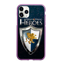 Чехол iPhone 11 Pro матовый Heroes of Might and Magic, цвет: 3D-фиолетовый