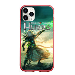 Чехол iPhone 11 Pro матовый Heroes of Might and Magic, цвет: 3D-красный