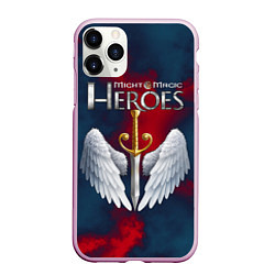 Чехол iPhone 11 Pro матовый Heroes of Might and Magic, цвет: 3D-розовый