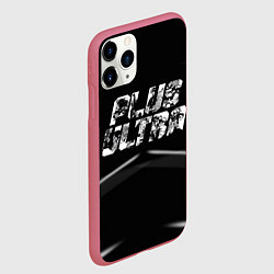 Чехол iPhone 11 Pro матовый MY HERO ACADEMIA plus ultra, цвет: 3D-малиновый — фото 2