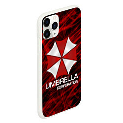 Чехол iPhone 11 Pro матовый UMBRELLA CORP, цвет: 3D-белый — фото 2