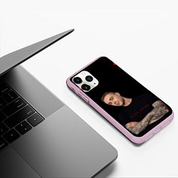Чехол iPhone 11 Pro матовый Егор Крид, цвет: 3D-розовый — фото 2