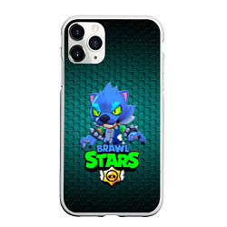 Чехол iPhone 11 Pro матовый Brawl stars, цвет: 3D-белый