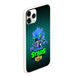 Чехол iPhone 11 Pro матовый Brawl stars, цвет: 3D-белый — фото 2