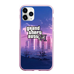 Чехол iPhone 11 Pro матовый GTA VI