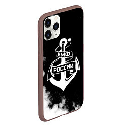 Чехол iPhone 11 Pro матовый ВМФ России, цвет: 3D-коричневый — фото 2