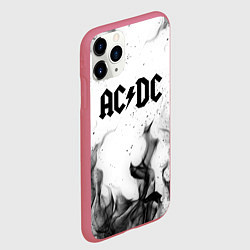 Чехол iPhone 11 Pro матовый ACDC, цвет: 3D-малиновый — фото 2