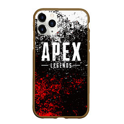 Чехол iPhone 11 Pro матовый APEX LEGENDS, цвет: 3D-коричневый