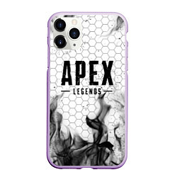 Чехол iPhone 11 Pro матовый APEX LEGENDS, цвет: 3D-сиреневый