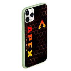 Чехол iPhone 11 Pro матовый APEX LEGENDS, цвет: 3D-салатовый — фото 2