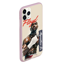 Чехол iPhone 11 Pro матовый Floyd, цвет: 3D-розовый — фото 2