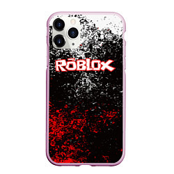 Чехол iPhone 11 Pro матовый ROBLOX, цвет: 3D-розовый