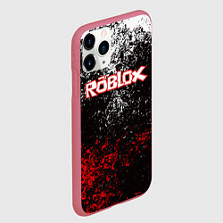 Чехол iPhone 11 Pro матовый ROBLOX, цвет: 3D-малиновый — фото 2