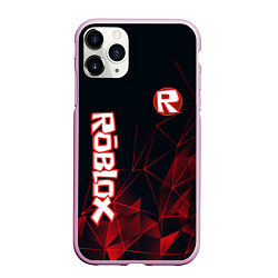 Чехол iPhone 11 Pro матовый ROBLOX, цвет: 3D-розовый