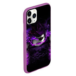 Чехол iPhone 11 Pro матовый ROBLOX, цвет: 3D-фиолетовый — фото 2