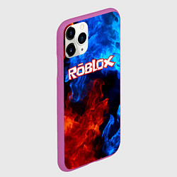 Чехол iPhone 11 Pro матовый ROBLOX, цвет: 3D-фиолетовый — фото 2