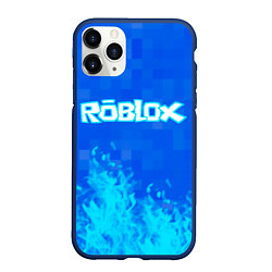 Чехол iPhone 11 Pro матовый Roblox, цвет: 3D-тёмно-синий