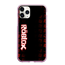 Чехол iPhone 11 Pro матовый Roblox, цвет: 3D-розовый