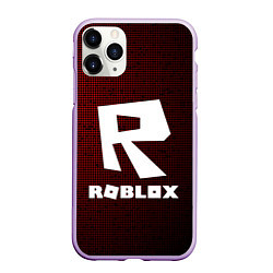 Чехол iPhone 11 Pro матовый Roblox, цвет: 3D-сиреневый