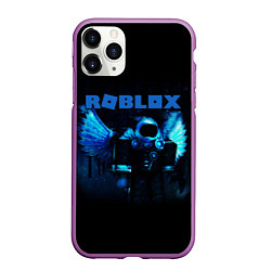 Чехол iPhone 11 Pro матовый ROBLOX, цвет: 3D-фиолетовый