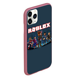 Чехол iPhone 11 Pro матовый ROBLOX, цвет: 3D-малиновый — фото 2