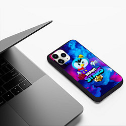 Чехол iPhone 11 Pro матовый BRAWL STARS MRP, цвет: 3D-черный — фото 2