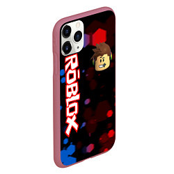 Чехол iPhone 11 Pro матовый ROBLOX, цвет: 3D-малиновый — фото 2